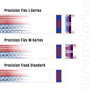 Last Chance WrapWorks Stock Old Glory Fade Precision Flex M-Series Last Chance WrapWorks Stock Old Glory Fade Precision Flex M-Series