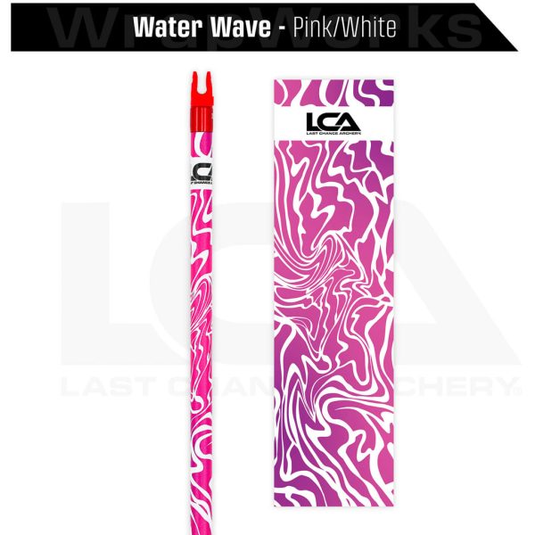Last Chance WrapWorks Water Wave   Pink/White Precision Flex M-Series