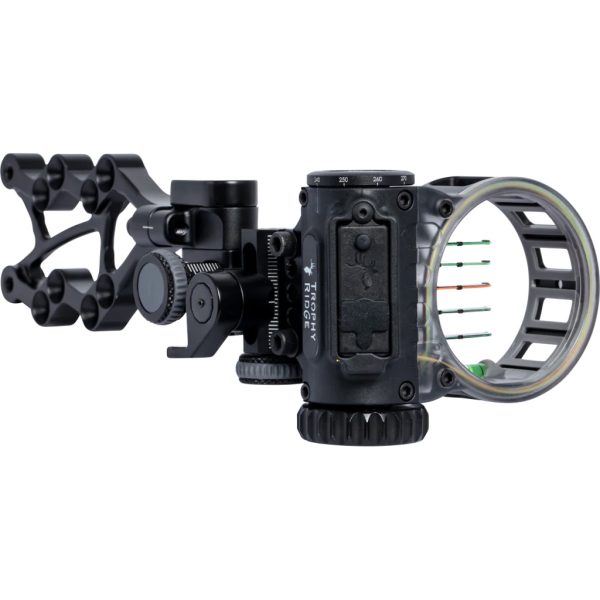 Trophy Ridge React 5 MAX Sight Black 5 Pin .019/.010 Pins