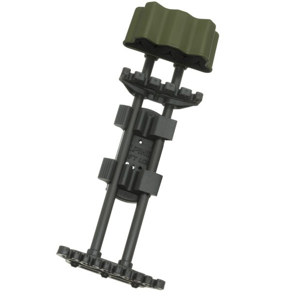 Alpine Soft Loc Classic 5 Arrow Quiver Ambush Green