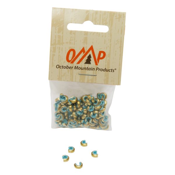 October Mountain Nock Sets Target Blue 100 pk