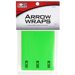 Bohning Blazer Arrow Wraps Neon Green 4 in. 13 pk. Bohning Blazer Arrow Wraps Neon Green 4 in. 13 pk.