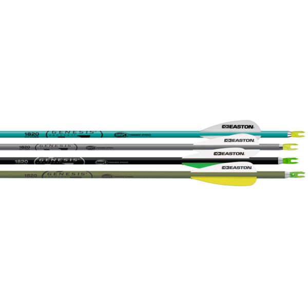 Easton Genesis Arrows Various Colors 1820 3 in. Vanes 72 pk.