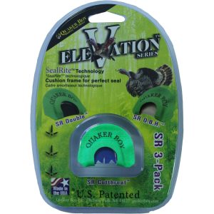 Quaker Boy Elevation Series Diaphragm Calls SR 3 pk. Quaker Boy Elevation Series Diaphragm Calls SR 3 pk.
