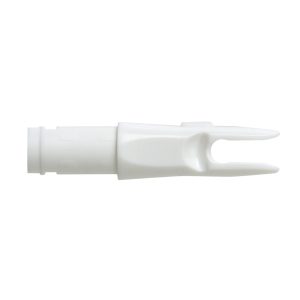 Easton 6.5mm 3D Super Nocks White 100 pk.