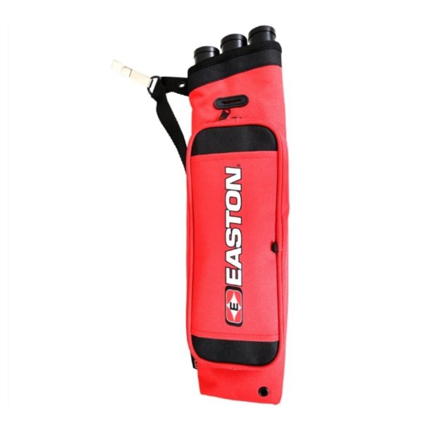 Easton Flipside 3-Tube Hip Quiver Red RH/LH