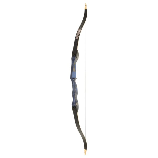 October Mountain Explorer CE Recurve Bow Blue 54 in. 25 lbs. RH