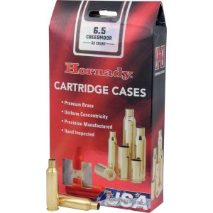 Hornady Unprimed Brass 6.5 Creedmoor 50 pk.