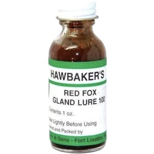 Hawbaker’s Red Fox Gland Lure 100 1 oz.